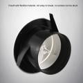 Adjustable Air Vent ABS Wall Mounted Flexible Space Saving Round Soffit Air Vent for Bathroom Library