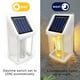 thumbnail image 4 of Lámpara Solar de Pared para Exteriores, Luz Solar Ip65, Decoración Moderna para El Hogar, Jardín, Porche, Paquete de 2, 4 of 7
