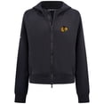 thumbnail image 2 of Women's Levelwear Black Chicago Blackhawks Judd Raglan Full-Zip Hoodie, 2 of 3