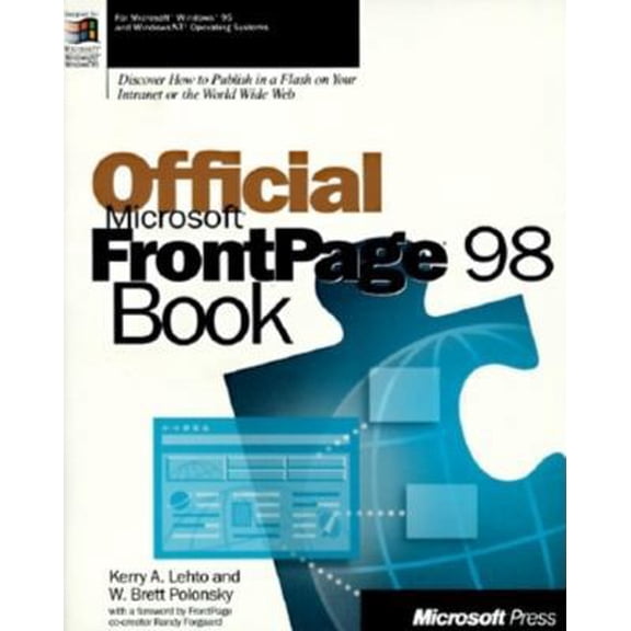 Pre-Owned Official Microsoft FrontPage 98 Book