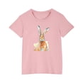 thumbnail image 2 of Boys Girls Easter T Shirts Short Sleeve Tops for Kids 2-10T Pink A 9-10 Years, 2 of 6