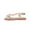Gold, variant on Women's Sandals Fashionable Casual Spring Summer Round-Headed Open-Toe Back Elastic Golden Bow Flat Sandals 40(7.5)
