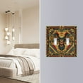 thumbnail image 4 of Yayeee Toggle Light Switch Wall Plate 2-Gang 4.56"x4.48" Decorative Outlet Cover, Retro Abstract Eagle, 4 of 7