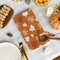 thumbnail image 6 of Sm:)e Maple Leaves Orange Fall Kitchen Dish Towels Set of 2, Soft & Absorbent Washcloth 18x26 Inch, 6 of 6