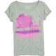 thumbnail image 2 of Camiseta gráfica Lover de Aeropostale para mujer, gris, extragrande Aeropostale Camiseta gráfica, 2 of 2
