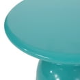 thumbnail image 4 of Aston Metal Outdoor Side Tables, Set of 2, Teal, 4 of 7