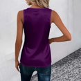 thumbnail image 4 of Helii Womens Tank Tops Women's V Neck Solid Sleeveless Casual Summer Tank Top Cami Vest Sleeveless Tops for Women, 4 of 6
