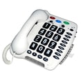 thumbnail image 1 of Geemarc CL100 Amplified Big Button Phone - White, 1 of 3