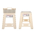 thumbnail image 1 of Portable Living Plastic Dots Folding Step Stool Anti slip Foldable Adults Chair(#10), 1 of 5