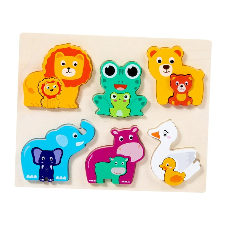 Toddlers Puzzles, Wooden Jigsaw Puzzles for Year Old Girls