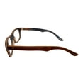 thumbnail image 5 of Electric Bessie Men's Ophthalmic Plastic Rectangle Eyeglass Frames, Model EV03104500, Driftwood, 49mm, 5 of 6