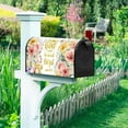 thumbnail image 2 of Bible Verse Mailbox Cover Religious Inspirational Quote Magnetic Mailbox Covers Spring Floral Decor Mail Box Wraps Easter Fiesta for Christian House Outdoor Garden Mailbox Cover 18x21 Inch, 2 of 6