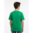thumbnail image 5 of The Super Mario Galaxy, Boys' Short Sleeve Graphic Tee, Yoshi, Sizes 4-18, 5 of 7