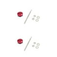 thumbnail image 4 of Transemion Car Modification Lightweight And Stylish Hood Lock Multiple Options Available red DP17-25 2Set, 4 of 6