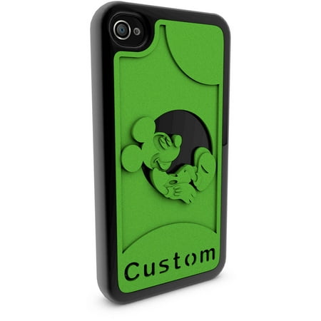 Apple iPhone 4 and 4S 3D Printed Custom Phone Case - Disney Classics - Mickey
