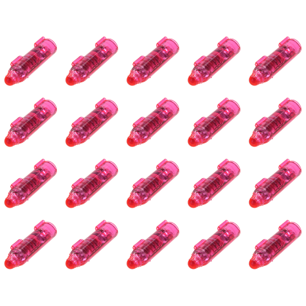 Indicador de Atracción de Peces Mini El Señuelo Intermitente LED Likrtyny Rojo