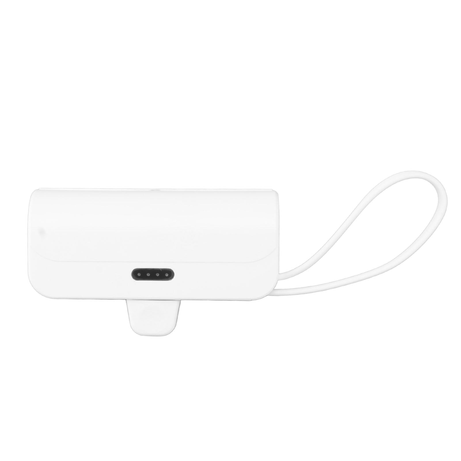 Mini Portable Charger Multifunction Built in Cable for IOS Interface Type C 2 in 1 Mini USB C Power Bank for Emergency