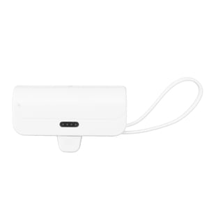 Mini Chargeur portable multifonction construit dans le câble pour IOS Interface Type C 2 en 1 Mini USB C Banque d'électricité pour les urgences
