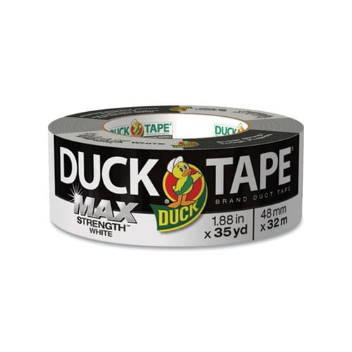 MAX Duct Tape 3" Core, 1.88" x 35 yds, White