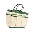 thumbnail image 2 of DOLITY Sac de Rangement pour Outils de Jardin Sac de Rangement à Main pour Électricien Jardinier Beige P, 2 of 9