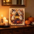 thumbnail image 3 of PLPPYFS Halloween Ghost Pearl Art DIY Kit, Ghost Diamond Art Craft Kit with Crystal Pearl Beads, Cute Ghost Diamond Art for Adults & Beginner, Halloween Home Wall Decor, Fall DIY Gift, 3 of 9