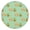 Avocado, variant on Mandala Tablecloth Vintage Abstract Pattern Waterproof Elastic Round Cover with Back for Relaxation and Anxiety Relief