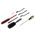 thumbnail image 2 of Kit de herramientas de limpieza de automóviles juego de cepillos para ruedas de automóviles de fibra ABS de lana sintética duraderos para asientos para rejillas de ventilación, 2 of 8