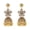 flower, variant on Dynamic Women Earrings: Rhinestone Flowers, Tassels Bells; Various Occasions Wear