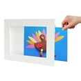 thumbnail image 7 of Americanflat 8.5x11 Kids Art Frame Holds 25 Artworks - Slide-In Picture Frame with One Opening and Art Storage - White, 7 of 7