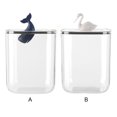thumbnail image 4 of Cotton Swab Containers with Lids Storage Holder Multifunctional Desktop Clear Makeup Case Bathroom Bedroom Dormitory Washroom, 4 of 8