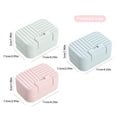 thumbnail image 5 of RUIQPGRT Sales Today Clearance Portable Travel Soap Box Holder Plastic Soap Case Dish Container with Leachate Sponge for Bathroom Outdoor Hiking Camping Gym Kitchen Decor, 5 of 9