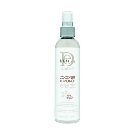 Design Essentials Coconut And Monoi Water Curl Refresher, 8 Oz.