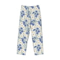 thumbnail image 4 of Xecao Daisies Flowers Men's Straight Lounge Pajama Pants: The Ultimate in Comfortable Sleepwear, 4 of 9