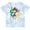 Tie Dye Blue, variant on Inktastic Mardi Gras Girl Girls Toddler T-Shirt