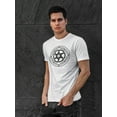 thumbnail image 2 of Emblem With The Star Of David T-Shirt Men -Image by Shutterstock, Male Small, 2 of 4