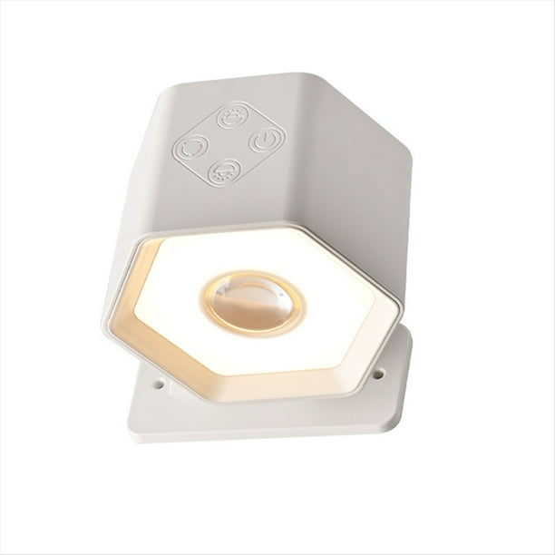 Luz LED RGB con Sensor de Movimiento, Recargable por USB, Luz para Cocina, Dormitorio, Escaleras, Pasillo, Armario, Iluminación de Armarios.
