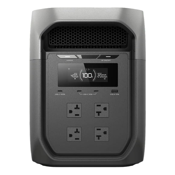 EcoFlow DELTA 3 Max Estación de Energía Portátil | Energía para Hogar, Trabajo y Emergencias