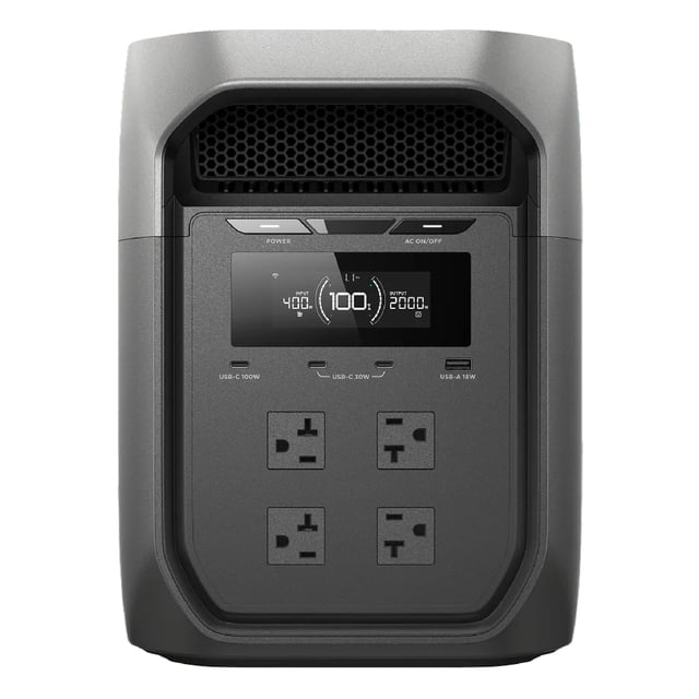 EcoFlow DELTA 3 Max Estación de Energía Portátil | Energía para Hogar, Trabajo y Emergencias