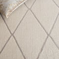 thumbnail image 6 of SAFAVIEH Revive Lorrin Diamond Polyester Area Rug, Beige, 6'7" x 6'7" Square, 6 of 8