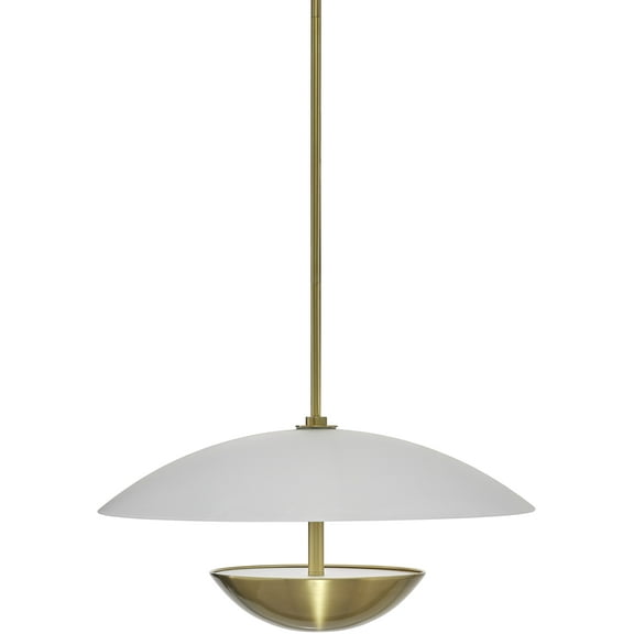 Mark&Day Chandelier Pendant Lights, Baakhoven Glass Rustic Metallic - Brass Specialty Ceiling Light Fixture for Kitchen Island, Foyer, Dining Room, Bedroom and Living Room (20" L x 20" W x 81" H)