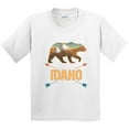 thumbnail image 3 of Inktastic Idaho Vacation Bear Silhouette Youth T-Shirt, 3 of 5