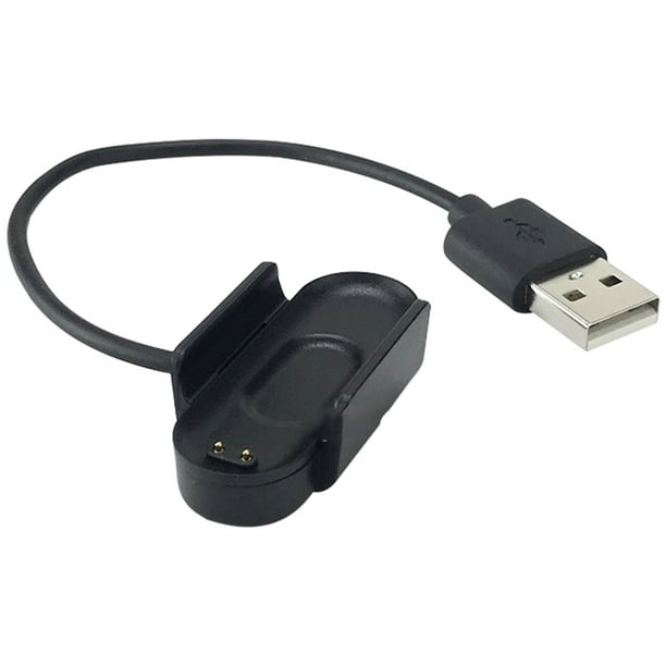 Cable de carga de cargador rápido de pulsera inteligente de diseño con clip para Xiaomi mi band 4 Cargador de 20 cm Vogacara EL3338-02B