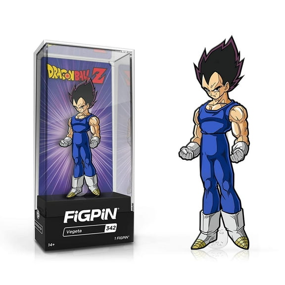 Dragon Ball Z 3 Inch Collectible Enamel FiGPiN | Vegeta #342