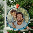 thumbnail image 2 of Custom Family Photo Ornament Window Hanging, Family Portrait , Family Suncatcher Couple Portrait Photo Ornament, 2025, Holiday Decoration, 2025, Seasonal Holiday Decor, Holiday, 2 of 5