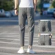 thumbnail image 4 of Pantalones trenzados para hombre, tallas grandes, para trabajo, oficina, corte ajustado, trajes para hombre, pantalones, ropa elegante, moda formal, verano 2024, elegante, 4 of 5