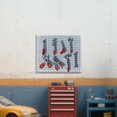 thumbnail image 6 of LeeQinersw 8 Pieces 1/64 Car Garage Tools Scene Model Decoration Mini Auto Repair Tools Red, 6 of 9