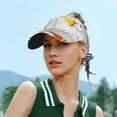 thumbnail image 6 of Disketp Construction Signs Sun Visors for Women Men Unisex Tennis Golf Visor Hat Adjustable Summer Hats Sport Outdoor Visor Hat UV Protection Cap, 6 of 8