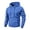Royal Blue, variant on Delconic Mens Fleece Pullover Hoodie Casual Classic Hooded Sweatshirt with Large Front Pocket Ribbed Cuffs and Hem Regular Fit Army Green L