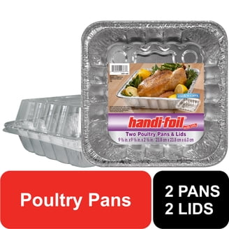 Handi-Foil Disposable Aluminum 4 Compartment Serving Platter, TV