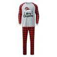thumbnail image 2 of yoeyez Matching Family Christmas Pajamas Family Christmas Matching Sets Matching Family Pajamas Holiday Jammies Sleepwear, 2 of 6